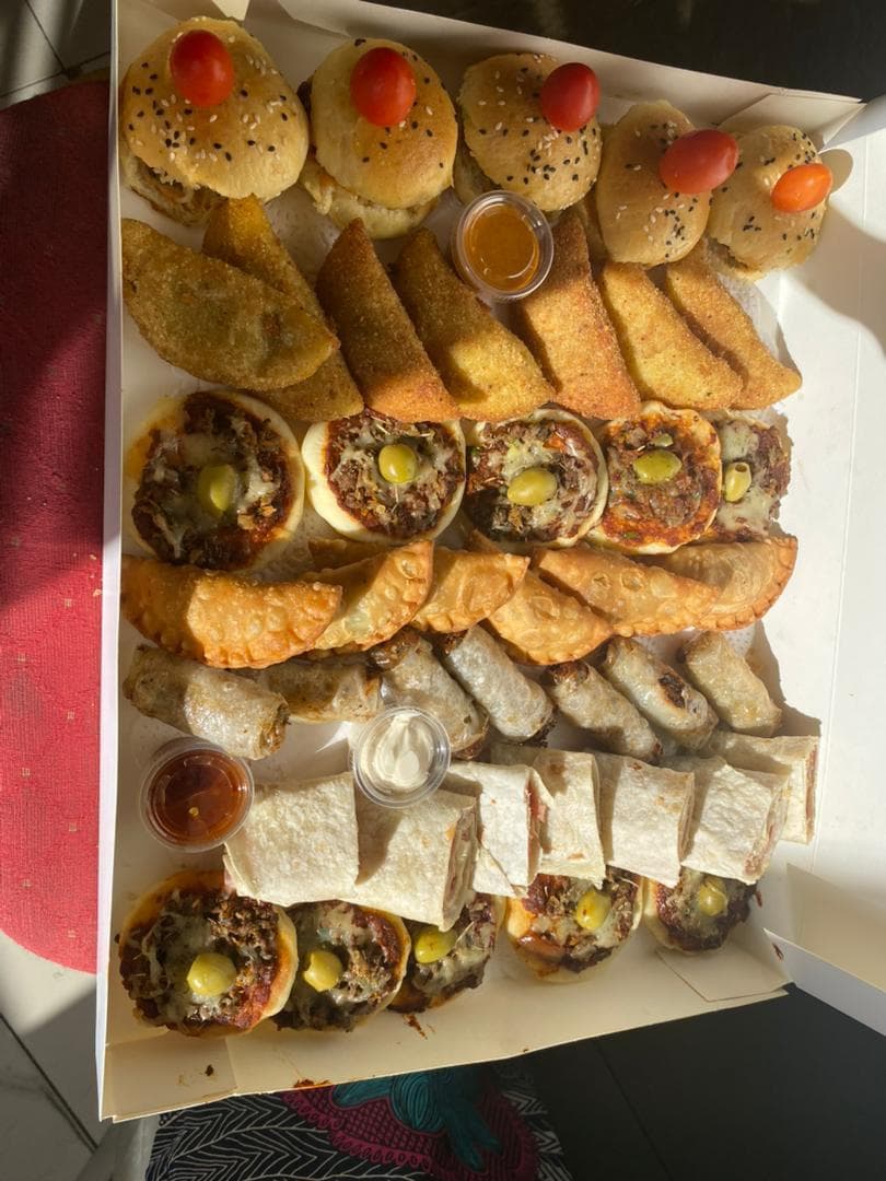 Bouchées et mignardises pour événement Dakar